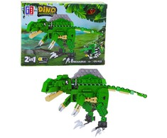 Lean Toys Konstruktorius Dinozauras ir Robotas 2-in-1, 153–179 dalių