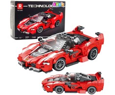 Lean Toys Konstruktorius FXX K Lenktyninis Automobilis 360 detalių