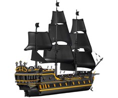 Lean Toys Konstruktorius „Juodoji Perla“ laivas, 5266 detalės