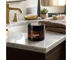 Kosmetikos indelis SPA, rudas, 50 ml, 5,5 × 5,5 × 4,5 cm