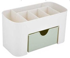 Kosmetikos ir papuošalų dėklas su stalčiumi 20x10x9,5 cm