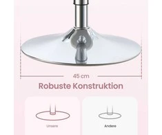 Songmics Kosmetinė kėdė su atlošu