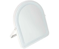 Kosmetinis LED veidrodis su jutikliniu valdymu, baltas, 31 x 26,5 cm
