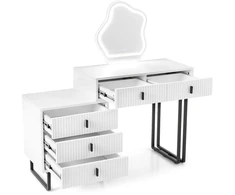 Kosmetinis stalas 120 x 40 x 124 cm