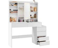 Songmics Kosmetinis stalas 40 × 98,3 × 145 cm