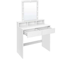 Songmics Kosmetinis stalas 80 × 40 × 145 cm