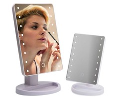 Kosmetinis veidrodis su LED Apšvietimu
