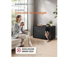 Songmics Kraiko dėžės spintelė 56 × 44,8 × 45,7 cm