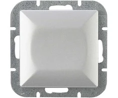 Łącznik Kryžminis jungiklis Pearl, 10A, 250V, sidabrinis