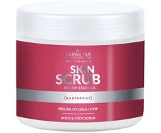 Kūno ir pėdų šveitiklis Farmona Skin Scrub Peony Essence, 500g