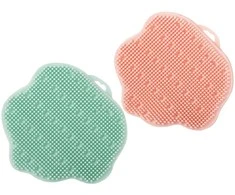 Washer sponge brush head and body massage