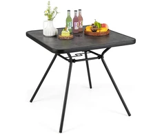 Kvadratinis lauko stalas 80 x 80 x 72 cm