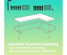Songmics L formos kampinė lentyna, 2 vnt.