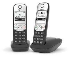 Stacionarus telefonas Gigaset A690Duo, su 2 rageliais