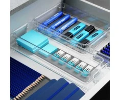 Orion Dėžė Organizuojanti 32,5x9x4,5 cm, Aukštos Kokybės, Skaidri