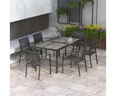 Lauko baldų komplektas 150 x 87 x 72 cm 6 vnt.