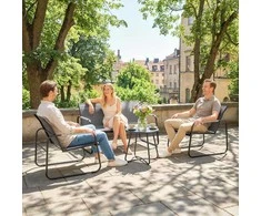 Lauko baldų komplektas Sodo baldų komplektas 4 vnt.