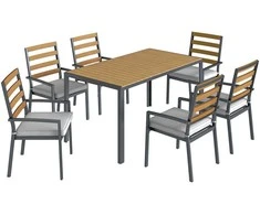 Lauko baldų komplektas Sodo baldų komplektas 146 cm 7 vnt.
