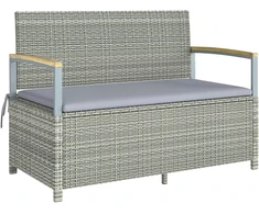 Lauko baldų komplektas Sodo suoliukas 120 x 60 x 84 cm