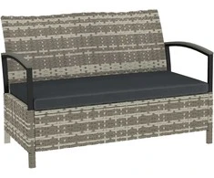 Lauko baldų komplektas Sodo suoliukas su daiktadėže 123 x 70 x 82 cm