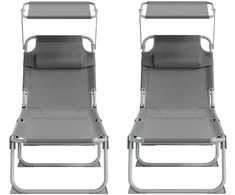Lauko gultas 189 x 53 x 28,5 cm 2 vnt.