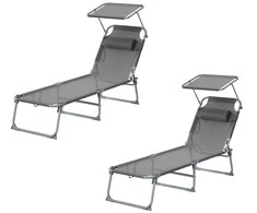 Lauko gultas 189 x 53 x 28,5 cm 2 vnt.