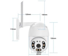 Outdoor camera ip wifi full hd zoom