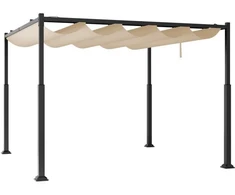 Lauko pergola 3 m x 3 m