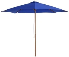 Outsunny Skėtis balkonui 300 cm, medinis konsolinis skėtis