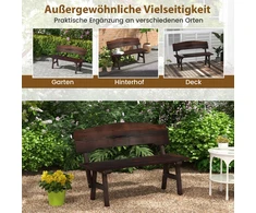 Lauko suoliukas 120 x 51 x 78 cm
