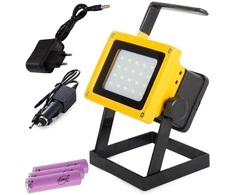 LED Halogeninis Prožektorius 100W su Įkraunama Baterija