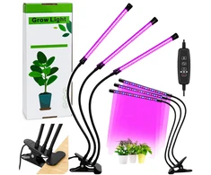 Lean Lampa LED Do Wzrostu Uprawy i Doświetlania Roślin Potrójna Moduły Klips