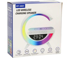LED lempa su įkrovikliu ir radijo imtuvu