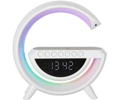 LED lempa su įkrovikliu ir radijo imtuvu