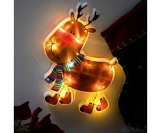 LED pakabinamas apšvietimas Kalėdų dekoracijos šiaurinis elnias