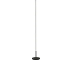 LED pastatomas kampinis šviestuvas 1450 lm, juodas, 20 x 20 x 150 cm