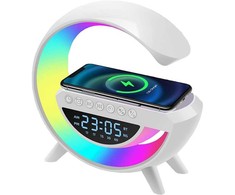 LED RGB stalinė lempa su belaidžiu įkrovikliu
