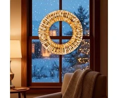 LED šventinis vainikas Springos CL1246 360 LED 45 cm
