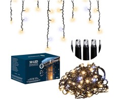 Springos LED šviesos užuolaida 2,5 m