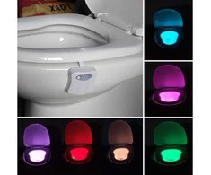 LED tualeto apšvietimas su judesio jutikliu