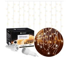 LED varveklio girlianda Springos CL0517, 500 LED, šiltai balta su šaltai balto mirksėjimu