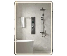LED vonios veidrodis 80 x 60 cm