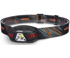 LED žibintas VLF-H015 VIDEX vandeniui atsparus USB-C žibintas 330lm atsparus