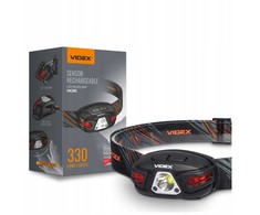 LED žibintas VLF-H015 VIDEX vandeniui atsparus USB-C žibintas 330lm atsparus