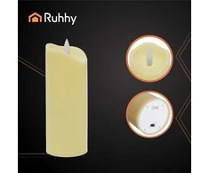 LED žvakė Ruhhy 15x5 cm