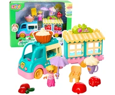 Lean Toys Ledų parduotuvės rinkinys 37.5 x 27.5 x 11.5 cm