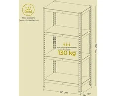 Lentyna SONGMICS 40x80x160 cm, 520 kg