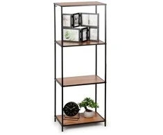 Trends4You Metalinis Stendas 46x30x130 cm Juodas
