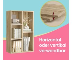 Songmics Lentyna VASAGLE su 6 skyriais, 24 x 50 x 80 cm