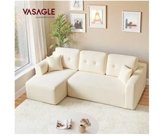 Songmics Kampinė modulinė sofa 244 cm